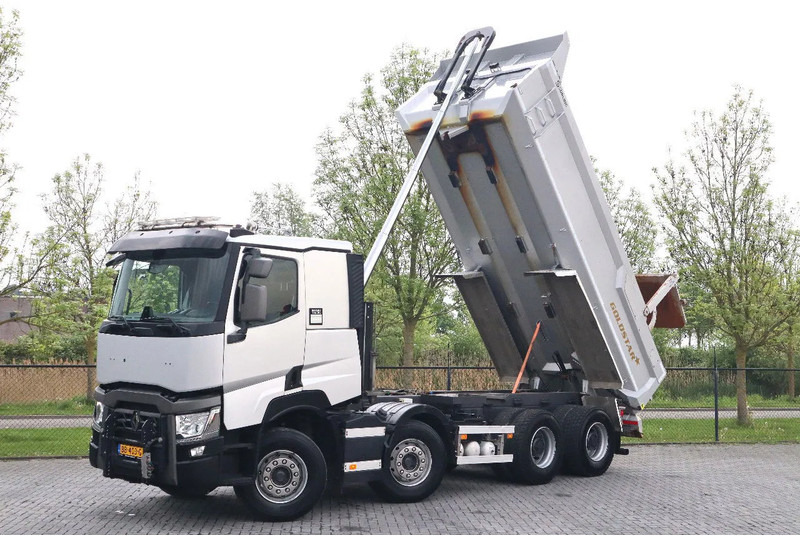 Renault C520 | 8X4 | RETARDER | BIG AXLES | 154.000 KM | EURO 6 - Billenőplatós teherautó: 1 kép. Renault C520 | 8X4 | RETARDER | BIG AXLES | 154.000 KM | EURO 6 - Billenőplatós teherautó: 1 kép.