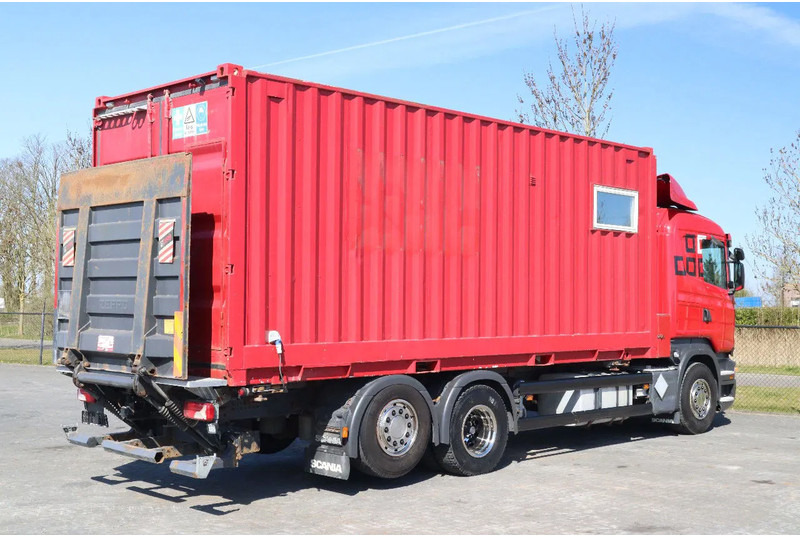Scania R490 | 6X2 | RETARDER | BDF | MOBILE WORKSHOP | WERKSTATT - Cserefelépítményes teherautó: 5 kép. Scania R490 | 6X2 | RETARDER | BDF | MOBILE WORKSHOP | WERKSTATT - Cserefelépítményes teherautó: 5 kép.