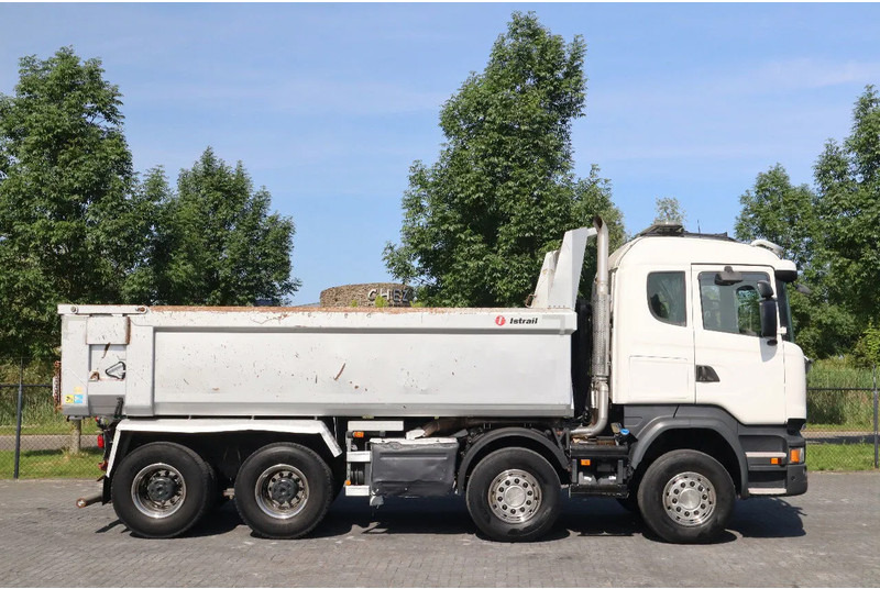 Scania R580 V8 | 8X4 | FULL STEEL | BIG AXLES | RETARDER | EURO 6 - Billenőplatós teherautó: 4 kép. Scania R580 V8 | 8X4 | FULL STEEL | BIG AXLES | RETARDER | EURO 6 - Billenőplatós teherautó: 4 kép.