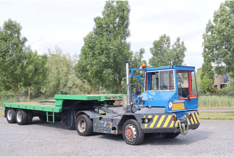 Terberg RT 20 4X4 + HEAVY SEMI TRAILER - Terminál targoncá: 5 kép. Terberg RT 20 4X4 + HEAVY SEMI TRAILER - Terminál targoncá: 5 kép.