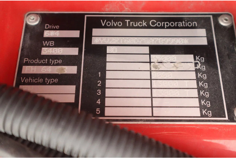 Billenőplatós teherautó Volvo FH 540 | 6X4 | RETARDER | BIG AXLES | EURO 6: 20 kép.