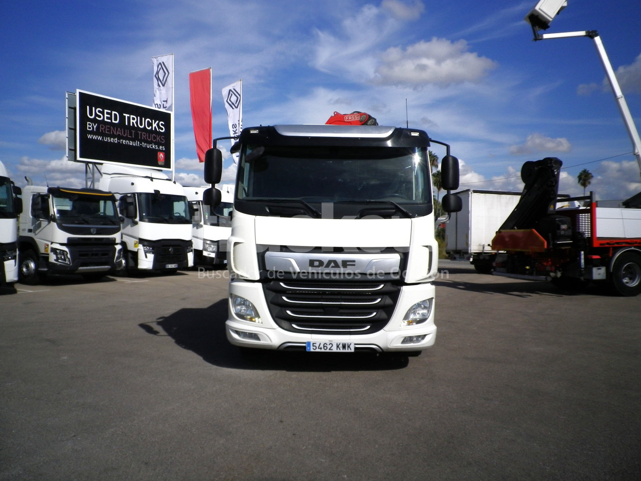 DAF CF450 - Horgos rakodó teherautó: 3 kép. DAF CF450 - Horgos rakodó teherautó: 3 kép.
