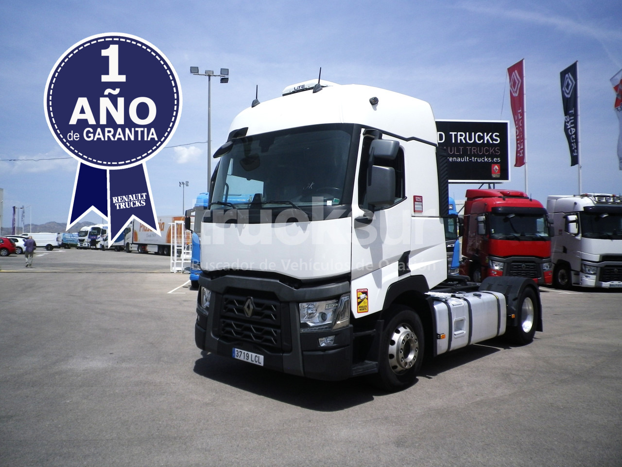 RENAULT T480 SLEEPER CAB - Nyergesvontató: 1 kép. RENAULT T480 SLEEPER CAB - Nyergesvontató: 1 kép.