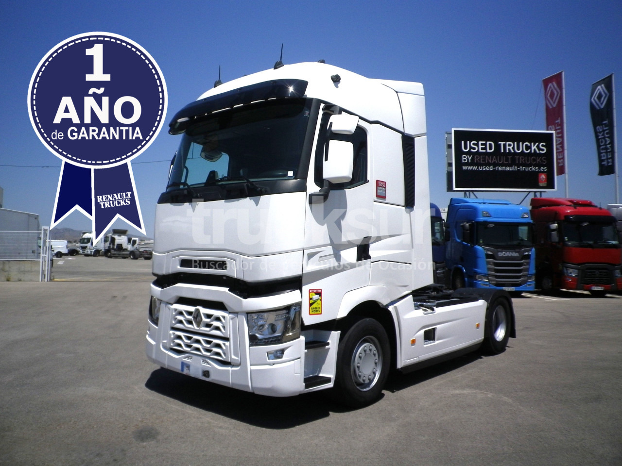 RENAULT T520 HIGH SLEEPER CAB - Nyergesvontató: 1 kép. RENAULT T520 HIGH SLEEPER CAB - Nyergesvontató: 1 kép.