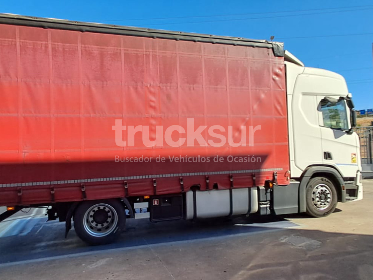 SCANIA R450.18 - Ponyvás teherautó: 4 kép. SCANIA R450.18 - Ponyvás teherautó: 4 kép.