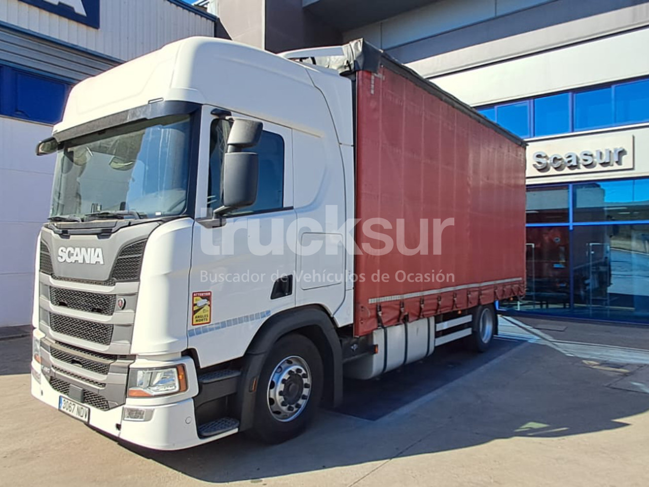 SCANIA R450.18 - Ponyvás teherautó: 2 kép. SCANIA R450.18 - Ponyvás teherautó: 2 kép.