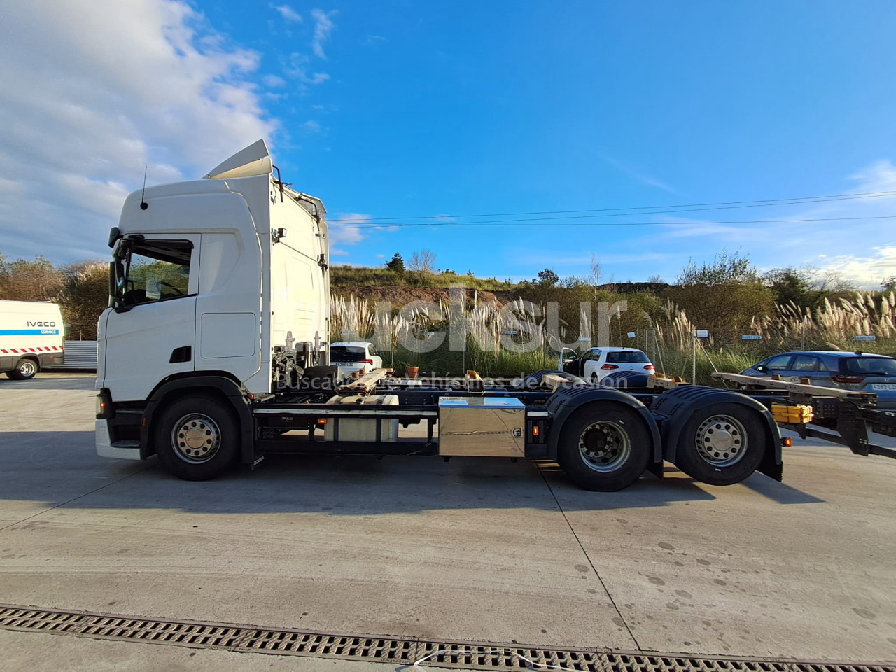 SCANIA R450.26 ejes 6x2*4 - Alvaz teherautó: 5 kép. SCANIA R450.26 ejes 6x2*4 - Alvaz teherautó: 5 kép.