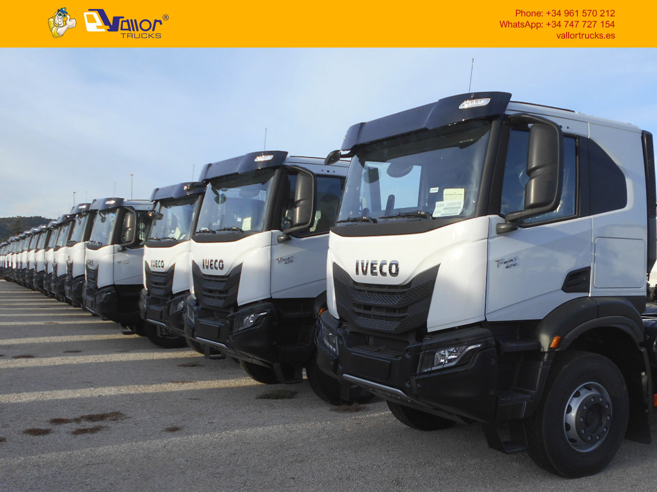 IVECO T-WAY 470 6x4 - - ONLY FOR EXPORT - Nyergesvontató: 1 kép. IVECO T-WAY 470 6x4 - - ONLY FOR EXPORT - Nyergesvontató: 1 kép.