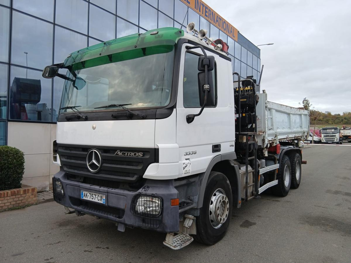 Mercedes Actros 3336 - Billenőplatós teherautó: 1 kép. Mercedes Actros 3336 - Billenőplatós teherautó: 1 kép.