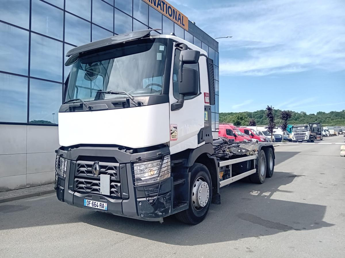 Renault Gamme C 380 - Horgos rakodó teherautó: 1 kép. Renault Gamme C 380 - Horgos rakodó teherautó: 1 kép.