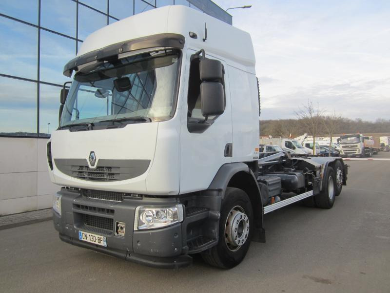 Renault Premium Lander 410 DXI - Horgos rakodó teherautó: 1 kép. Renault Premium Lander 410 DXI - Horgos rakodó teherautó: 1 kép.