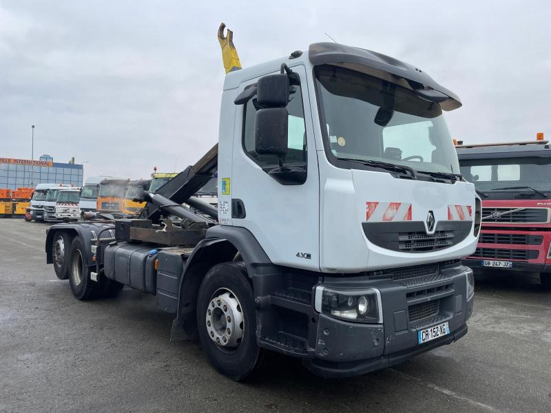 Renault Premium Lander 430 DXI - Horgos rakodó teherautó: 1 kép. Renault Premium Lander 430 DXI - Horgos rakodó teherautó: 1 kép.