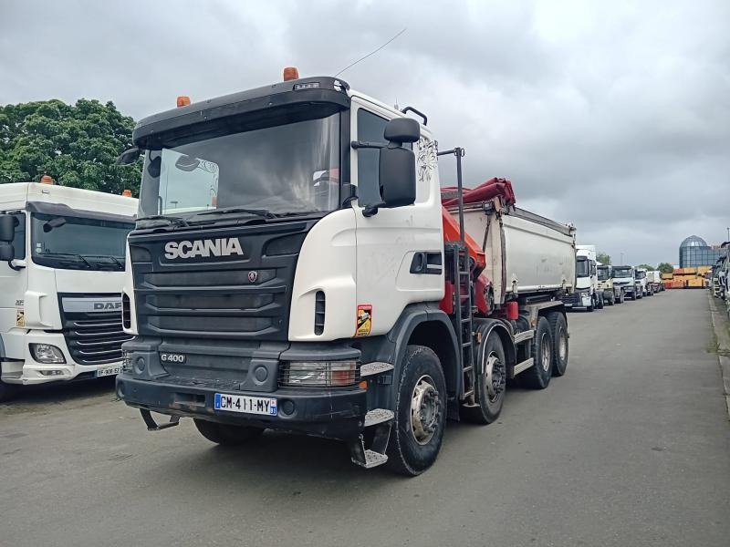 Scania G 400 - Billenőplatós teherautó: 2 kép. Scania G 400 - Billenőplatós teherautó: 2 kép.