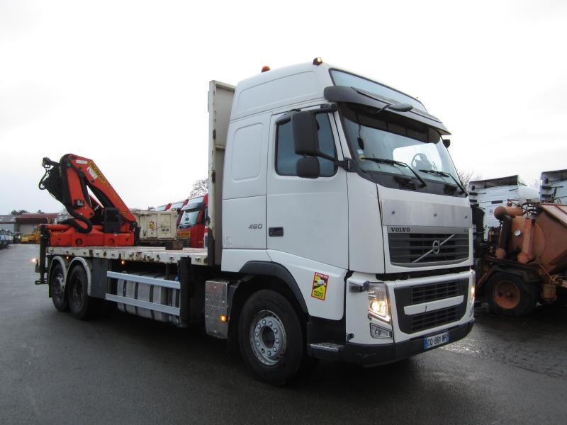 Volvo FH 460 - Platós teherautó: 1 kép. Volvo FH 460 - Platós teherautó: 1 kép.