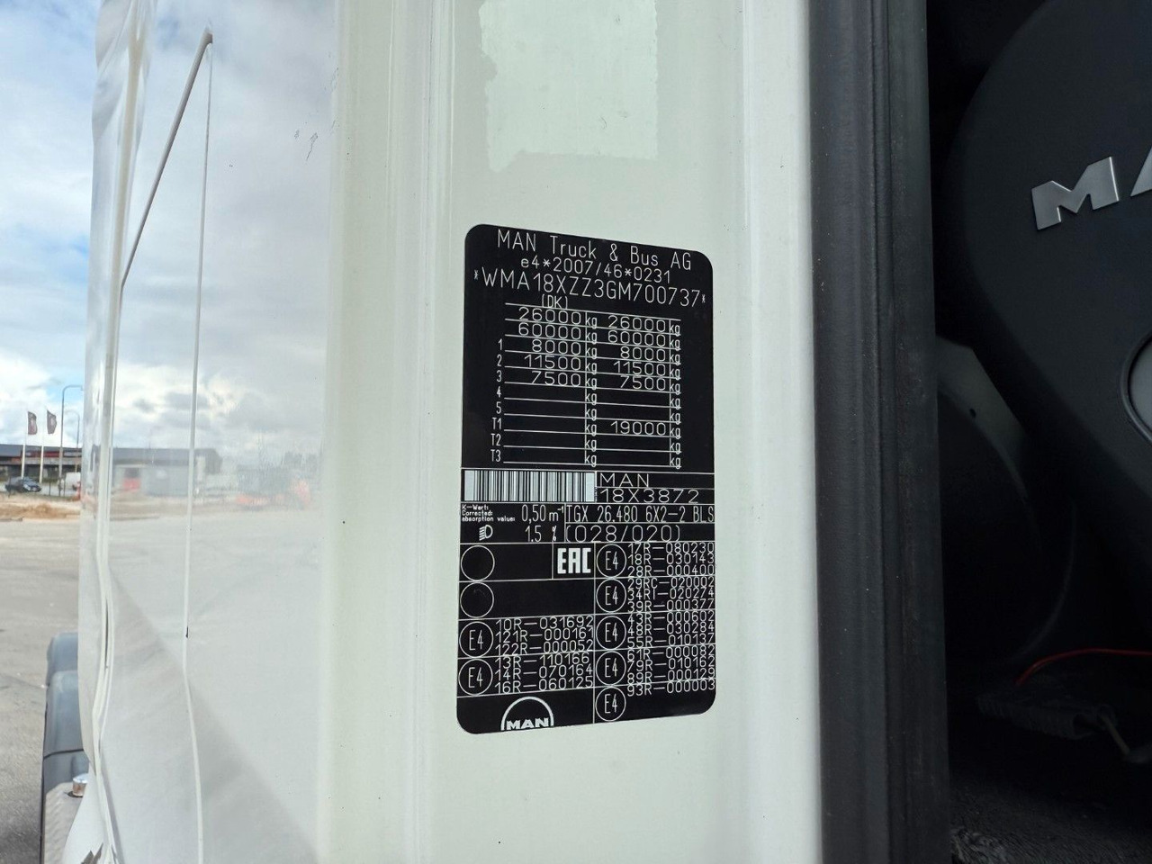Nyergesvontató MAN TGX 26.480 XXL 6x2 Hydraulics: 9 kép.