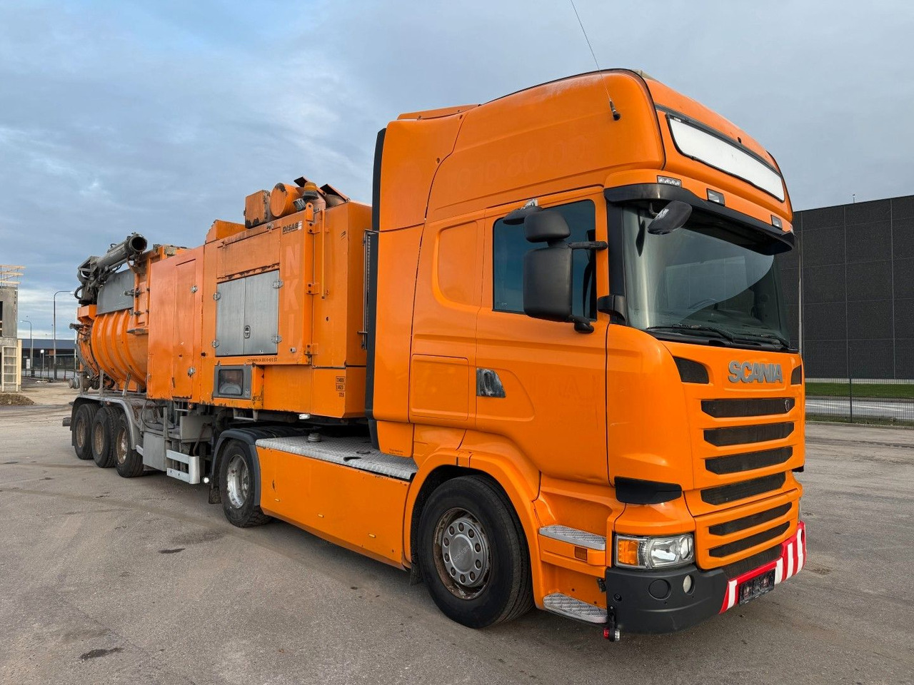 Scania R450 4x2 Euro 6 Disab Centurion LN20 Sauglader - Szippantós autó: 2 kép. Scania R450 4x2 Euro 6 Disab Centurion LN20 Sauglader - Szippantós autó: 2 kép.