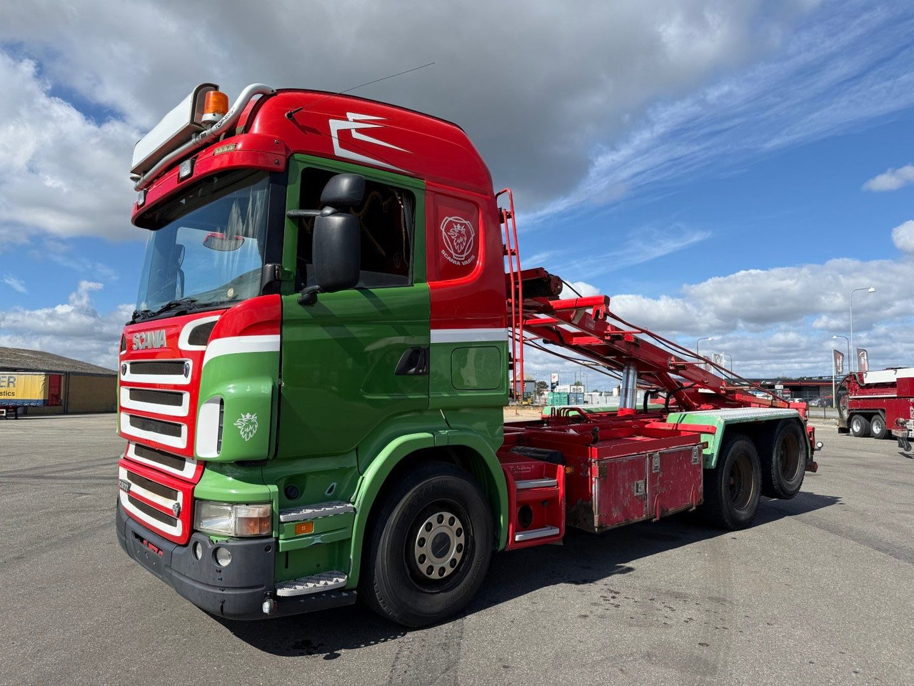 Scania R500 V8 6x2 Highline / Cabel Tipper / Kipper - Billenőplatós teherautó: 1 kép. Scania R500 V8 6x2 Highline / Cabel Tipper / Kipper - Billenőplatós teherautó: 1 kép.