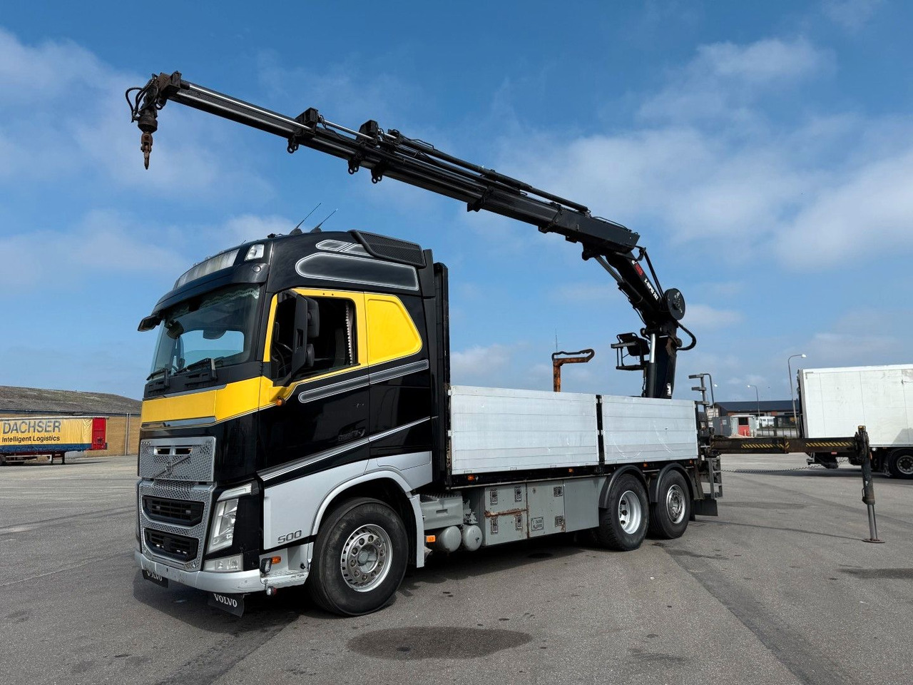 Volvo FH500 6x2*4 / Crane HIAB 262 EP-5 Euro 6 - Darus autó: 1 kép. Volvo FH500 6x2*4 / Crane HIAB 262 EP-5 Euro 6 - Darus autó: 1 kép.