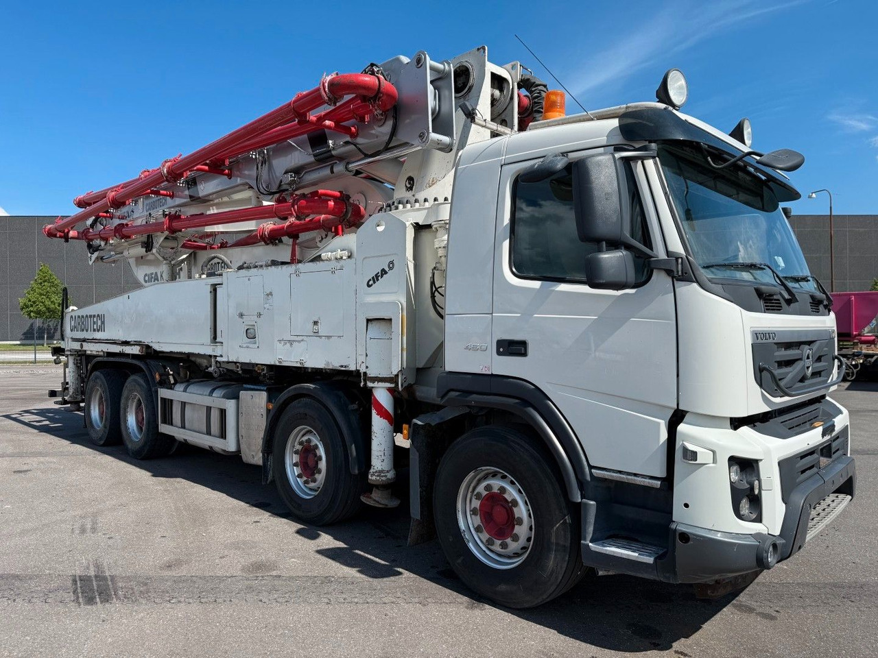 Volvo FMX460 8x4 CIFA K45H Concrete pump Euro 5 - Betonpumpa: 2 kép. Volvo FMX460 8x4 CIFA K45H Concrete pump Euro 5 - Betonpumpa: 2 kép.