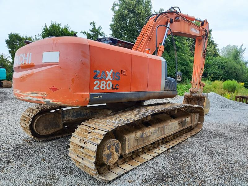 Hitachi ZX280LC-3H - Lánctalpas kotró: 4 kép. Hitachi ZX280LC-3H - Lánctalpas kotró: 4 kép.