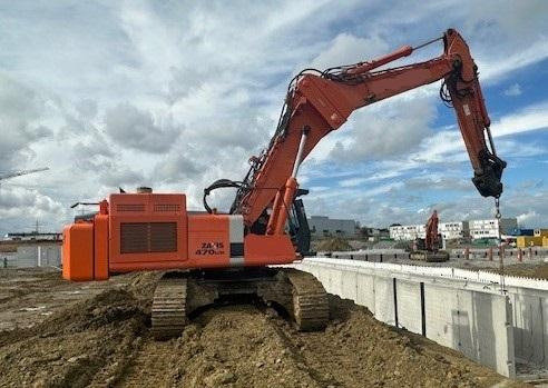 Hitachi ZX470 LCH-3 - Bontó kotrógép: 2 kép. Hitachi ZX470 LCH-3 - Bontó kotrógép: 2 kép.