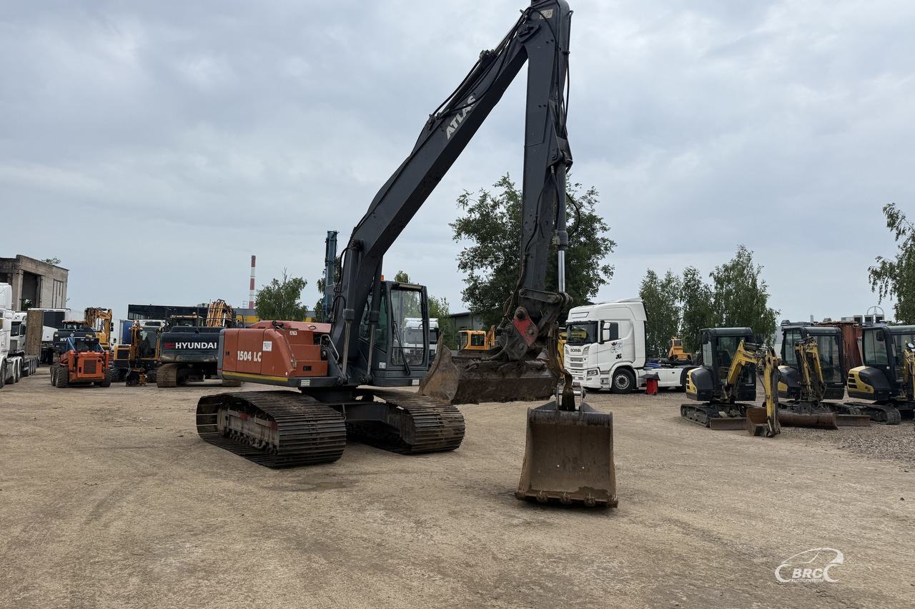Atlas 1504 - Lánctalpas kotró: 2 kép. Atlas 1504 - Lánctalpas kotró: 2 kép.