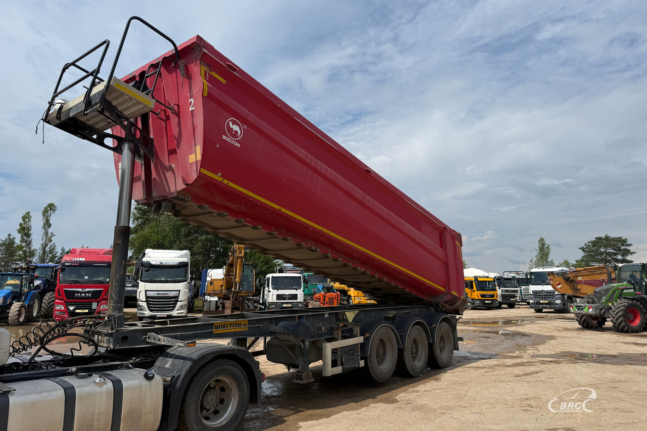 Wielton NW-3 - Félpótkocsi billenőplatós: 1 kép. Wielton NW-3 - Félpótkocsi billenőplatós: 1 kép.