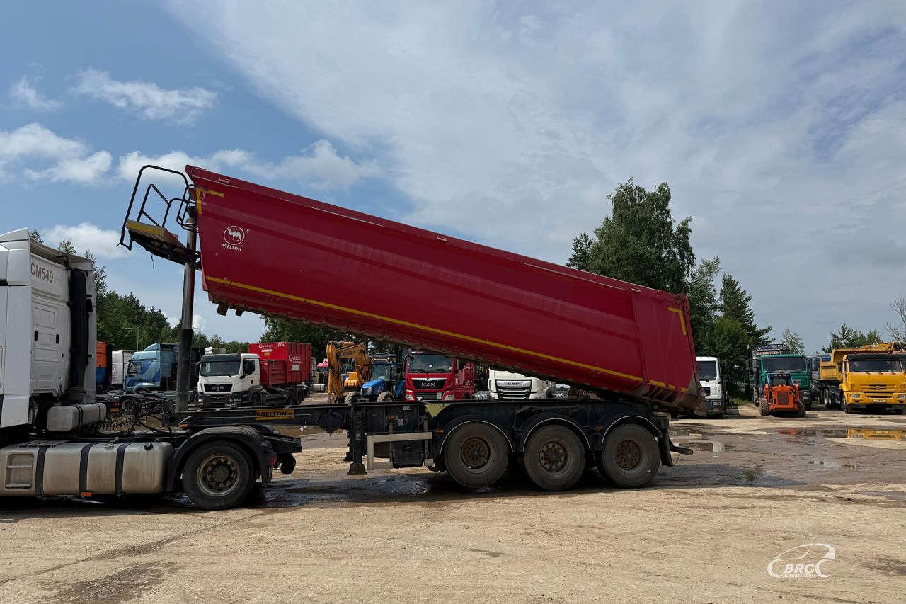 Wielton NW-3 - Félpótkocsi billenőplatós: 3 kép. Wielton NW-3 - Félpótkocsi billenőplatós: 3 kép.