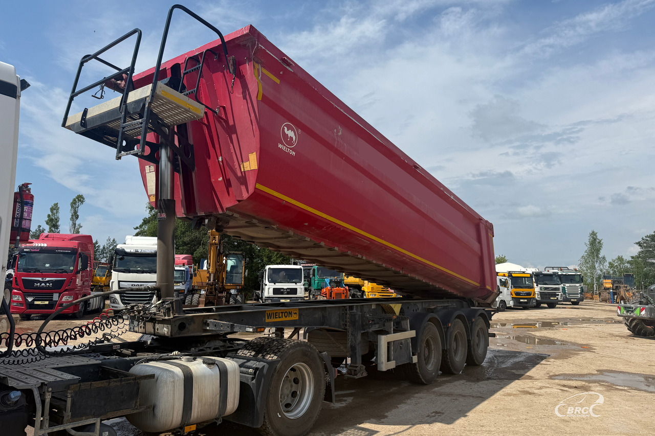 Wielton NW-3 - Félpótkocsi billenőplatós: 1 kép. Wielton NW-3 - Félpótkocsi billenőplatós: 1 kép.