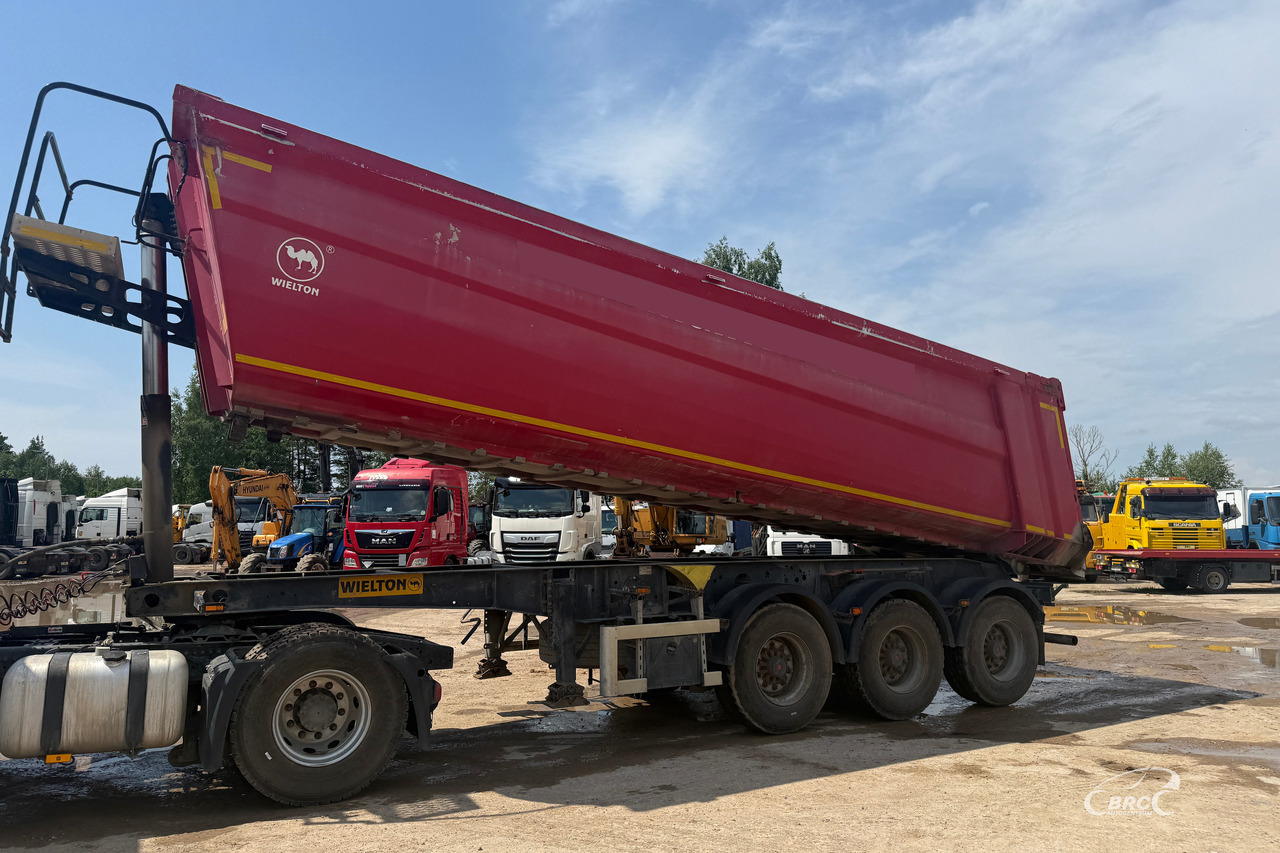 Wielton NW-3 - Félpótkocsi billenőplatós: 3 kép. Wielton NW-3 - Félpótkocsi billenőplatós: 3 kép.