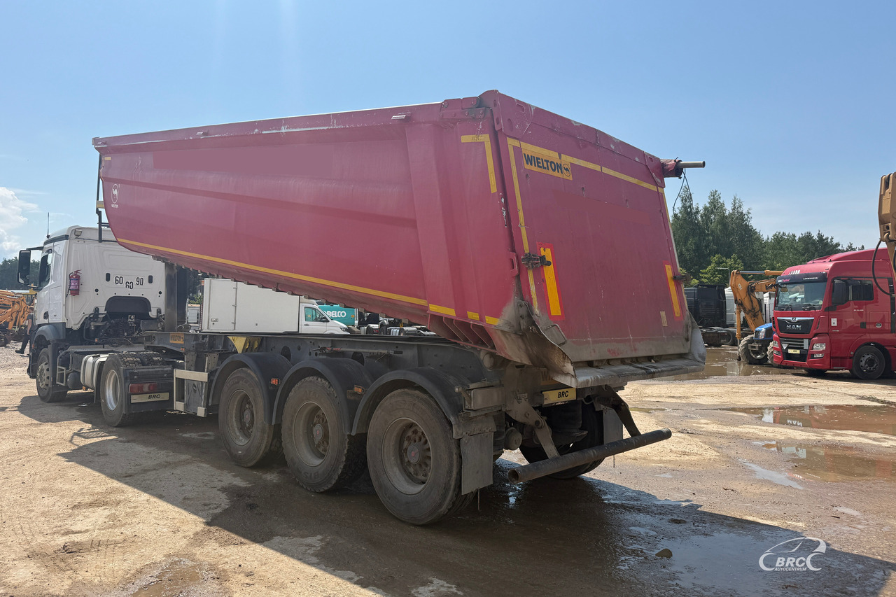 Wielton NW-3 - Félpótkocsi billenőplatós: 5 kép. Wielton NW-3 - Félpótkocsi billenőplatós: 5 kép.