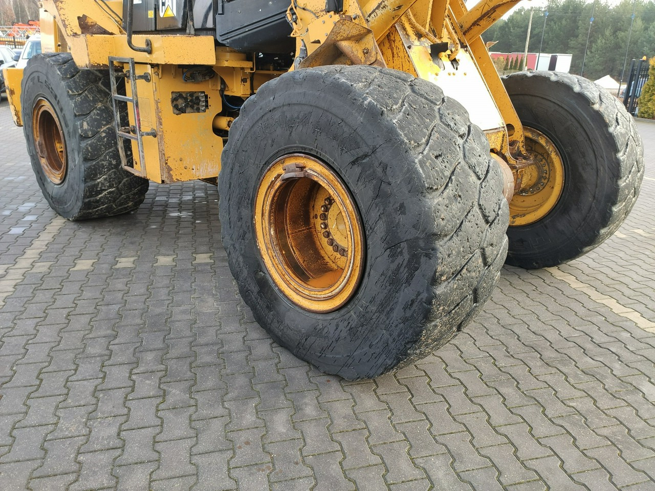 Gumikerekes homlokrakodó Caterpillar 962H CAT 20ton: 19 kép.