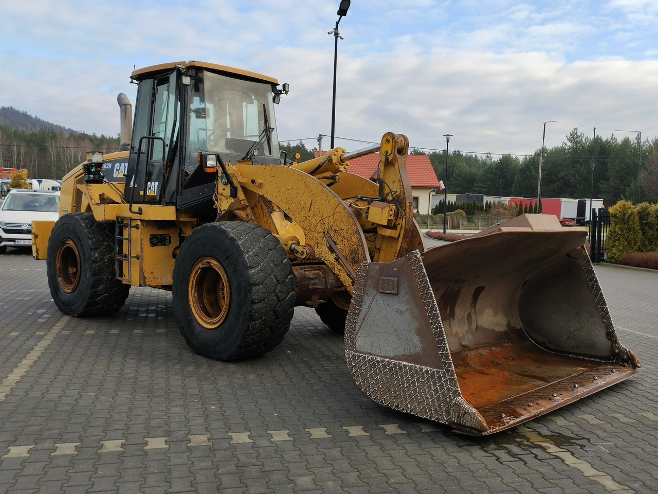 Gumikerekes homlokrakodó Caterpillar 962H CAT 20ton: 6 kép.