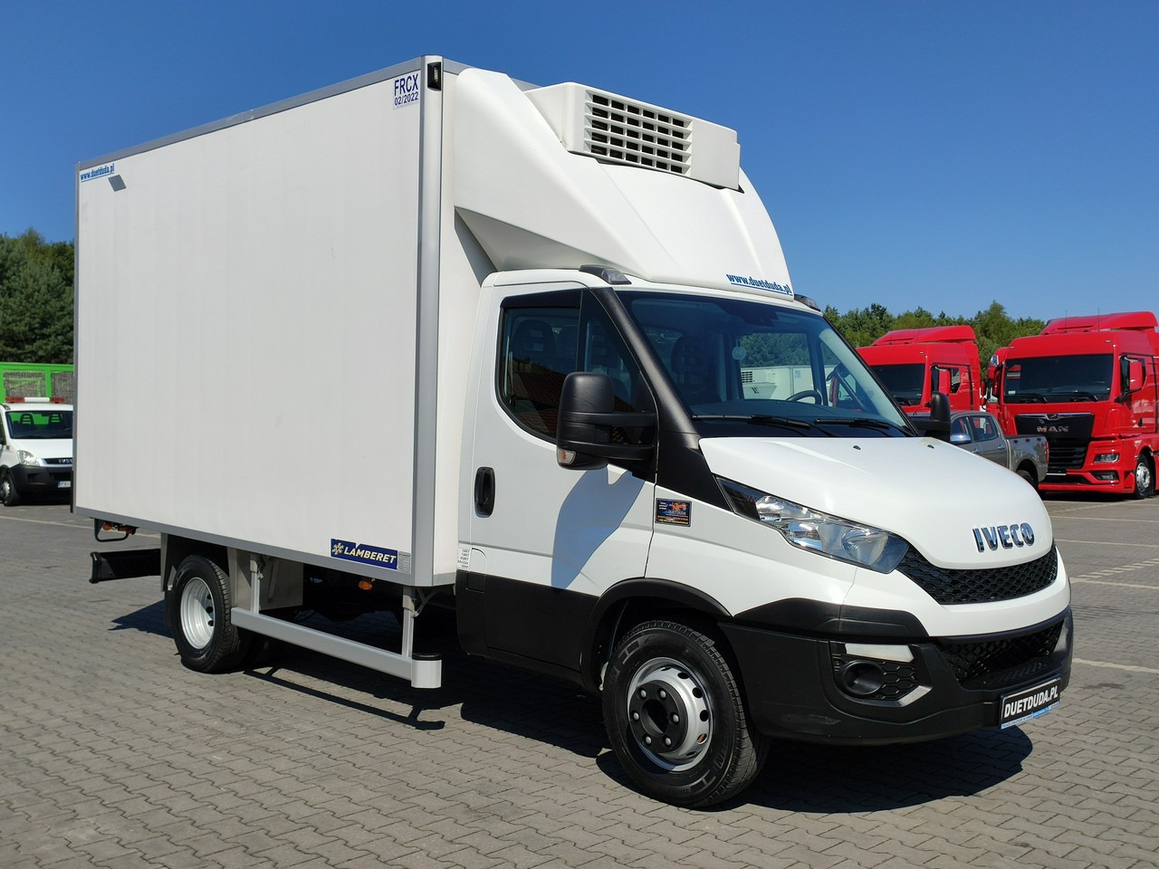 Iveco Daily 70C17 Chłodnia Hakowa / Hakówka Agregat THERMO KING V-500 - Hűtős kisteherautó: 1 kép. Iveco Daily 70C17 Chłodnia Hakowa / Hakówka Agregat THERMO KING V-500 - Hűtős kisteherautó: 1 kép.