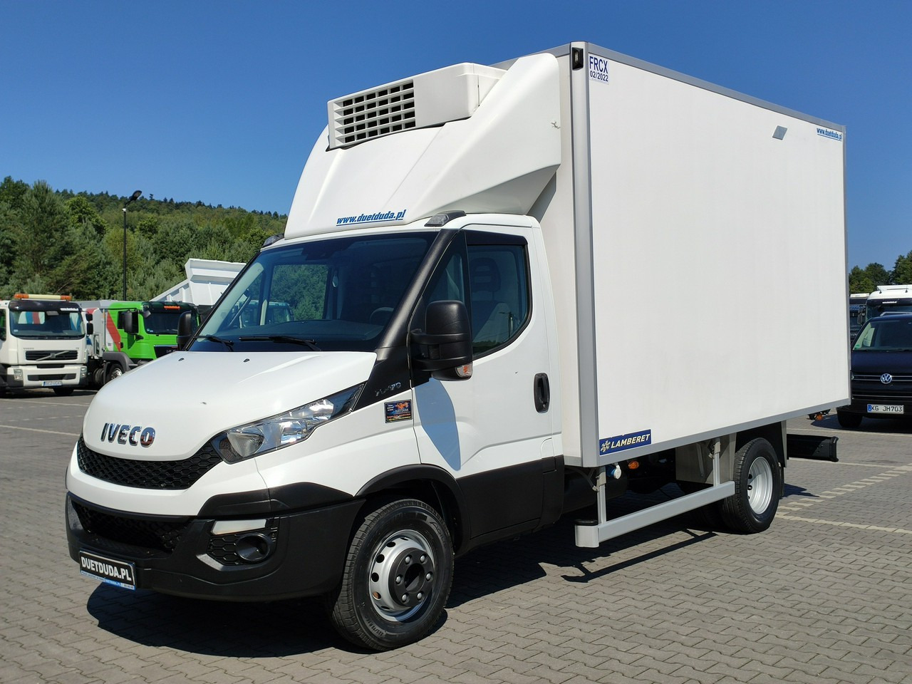 Iveco Daily 70C17 Chłodnia Hakowa / Hakówka Agregat THERMO KING V-500 - Hűtős kisteherautó: 2 kép. Iveco Daily 70C17 Chłodnia Hakowa / Hakówka Agregat THERMO KING V-500 - Hűtős kisteherautó: 2 kép.