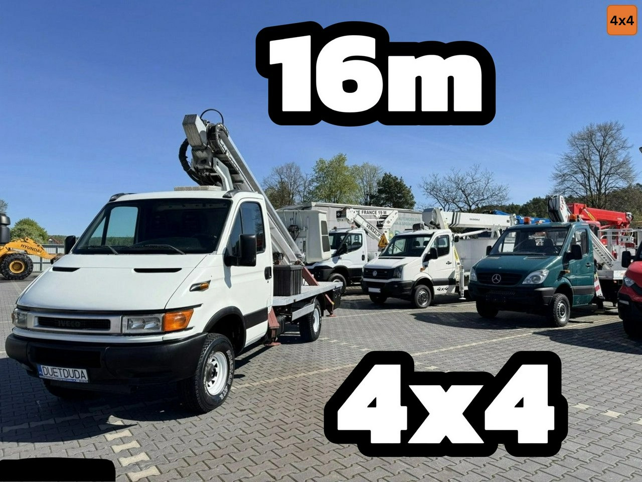 Iveco Daily - Emelőkosaras teherautó: 1 kép. Iveco Daily - Emelőkosaras teherautó: 1 kép.