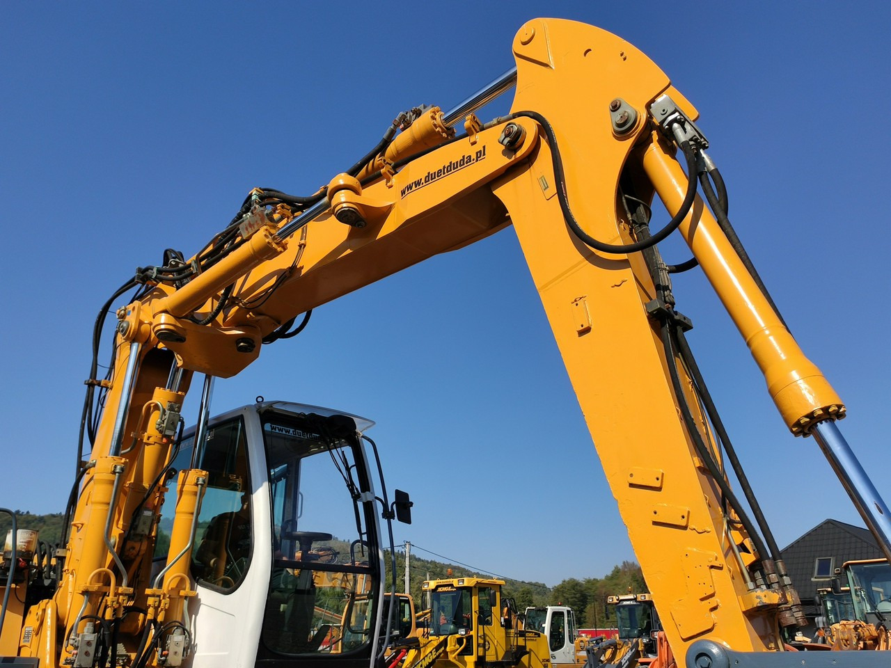 Gumikerekes kotró Liebherr A316 Maszyna po Pełnym Tulejowaniu Bez Luzów i Wycieków: 9 kép.