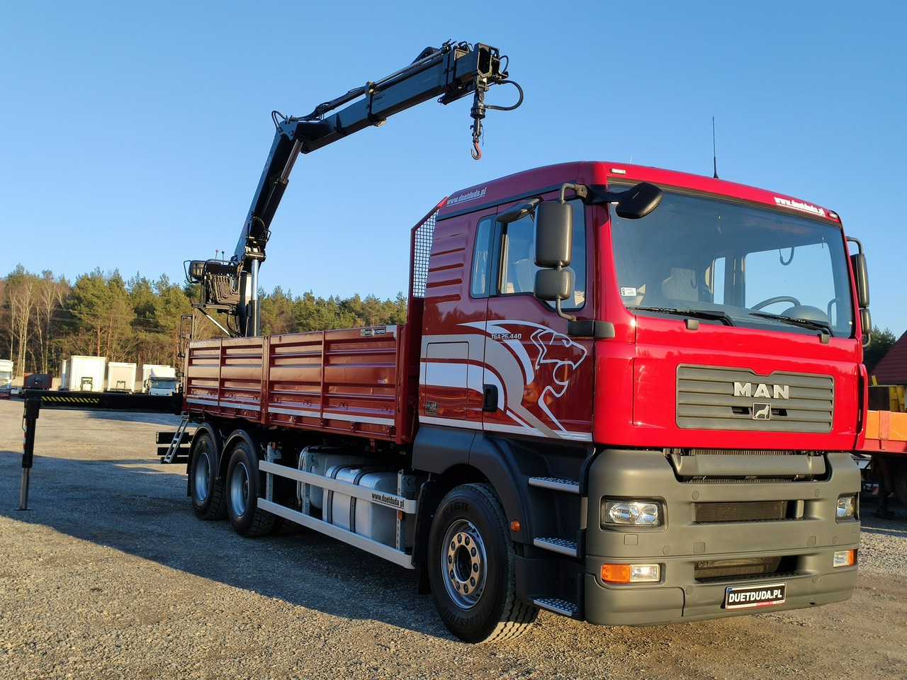 MAN Man 26.440 6x4 HDS HIAB 166 B-3 DUO Wywrotka Meiller 2-stronna - Billenőplatós teherautó, Darus autó: 2 kép. MAN Man 26.440 6x4 HDS HIAB 166 B-3 DUO Wywrotka Meiller 2-stronna - Billenőplatós teherautó, Darus autó: 2 kép.