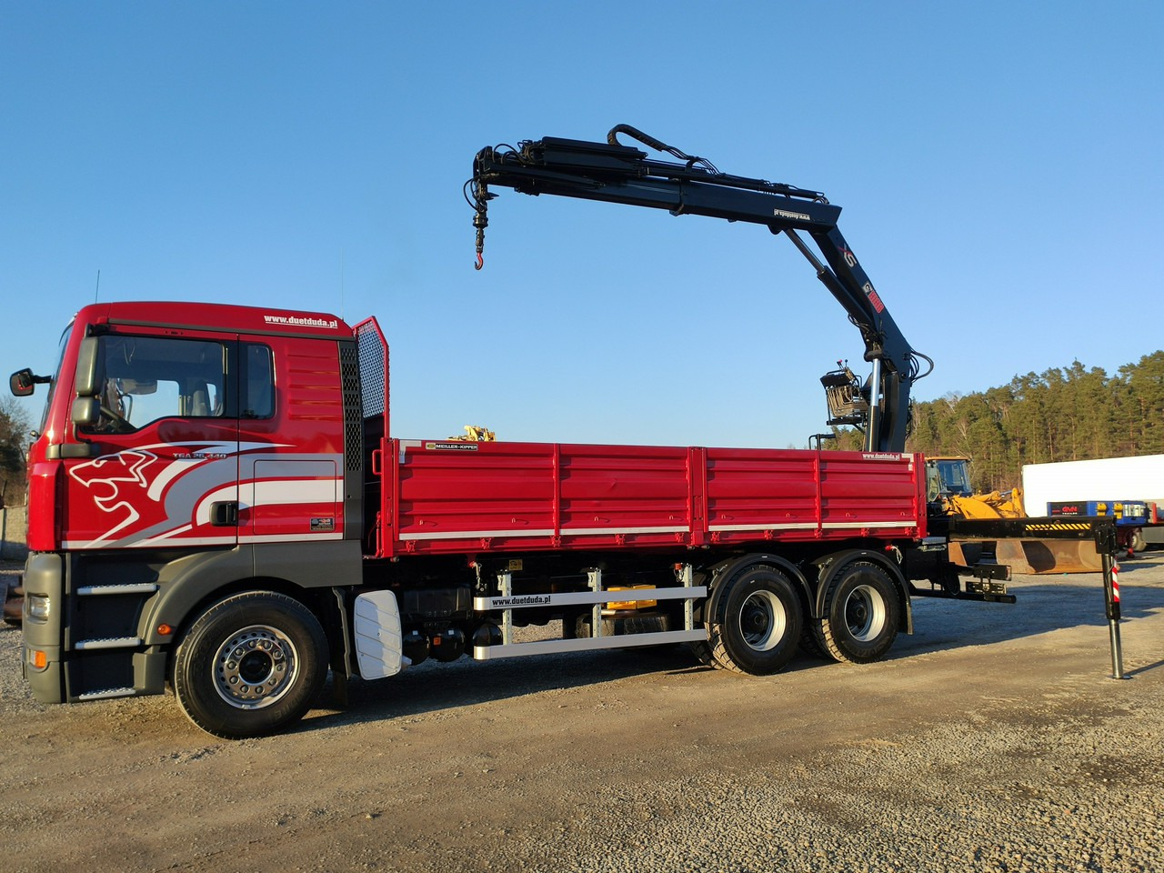 MAN Man 26.440 6x4 HDS HIAB 166 B-3 DUO Wywrotka Meiller 2-stronna - Billenőplatós teherautó, Darus autó: 5 kép. MAN Man 26.440 6x4 HDS HIAB 166 B-3 DUO Wywrotka Meiller 2-stronna - Billenőplatós teherautó, Darus autó: 5 kép.