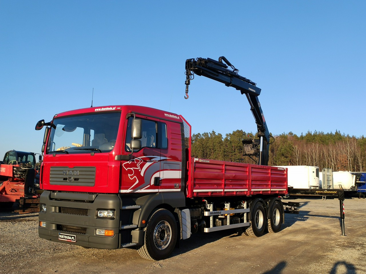 MAN Man 26.440 6x4 HDS HIAB 166 B-3 DUO Wywrotka Meiller 2-stronna - Billenőplatós teherautó, Darus autó: 4 kép. MAN Man 26.440 6x4 HDS HIAB 166 B-3 DUO Wywrotka Meiller 2-stronna - Billenőplatós teherautó, Darus autó: 4 kép.