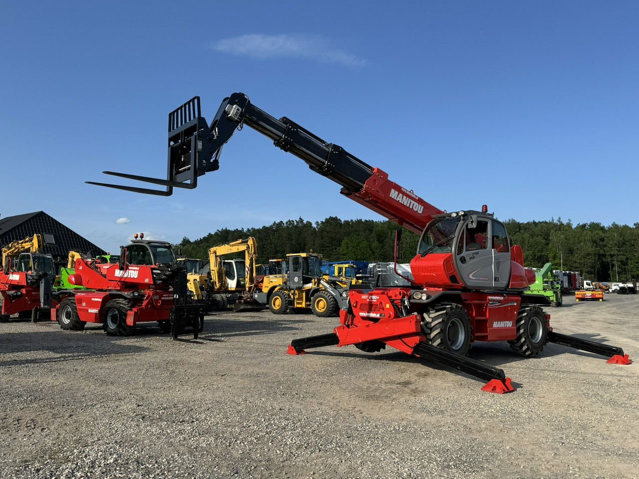 Manitou MRT 2150 ROTO Ładowarka Teleskopowa Obrotowa 2550 - Teleszkópos rakodó: 5 kép. Manitou MRT 2150 ROTO Ładowarka Teleskopowa Obrotowa 2550 - Teleszkópos rakodó: 5 kép.