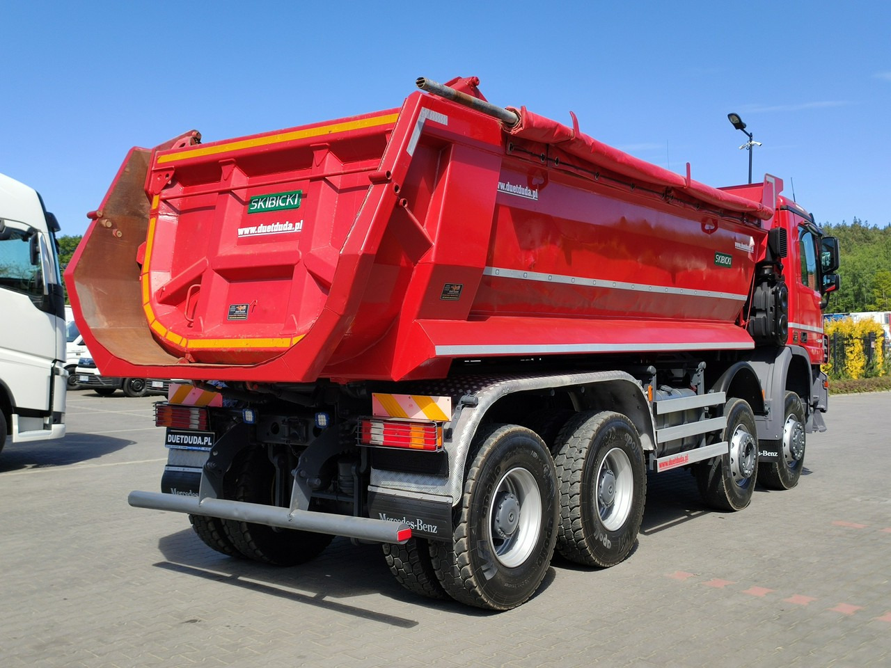 Mercedes Actros 4141 8x6 Wywrot SKIBICKI Automat EPS ze Sprzegłem !!! - Billenőplatós teherautó: 3 kép. Mercedes Actros 4141 8x6 Wywrot SKIBICKI Automat EPS ze Sprzegłem !!! - Billenőplatós teherautó: 3 kép.
