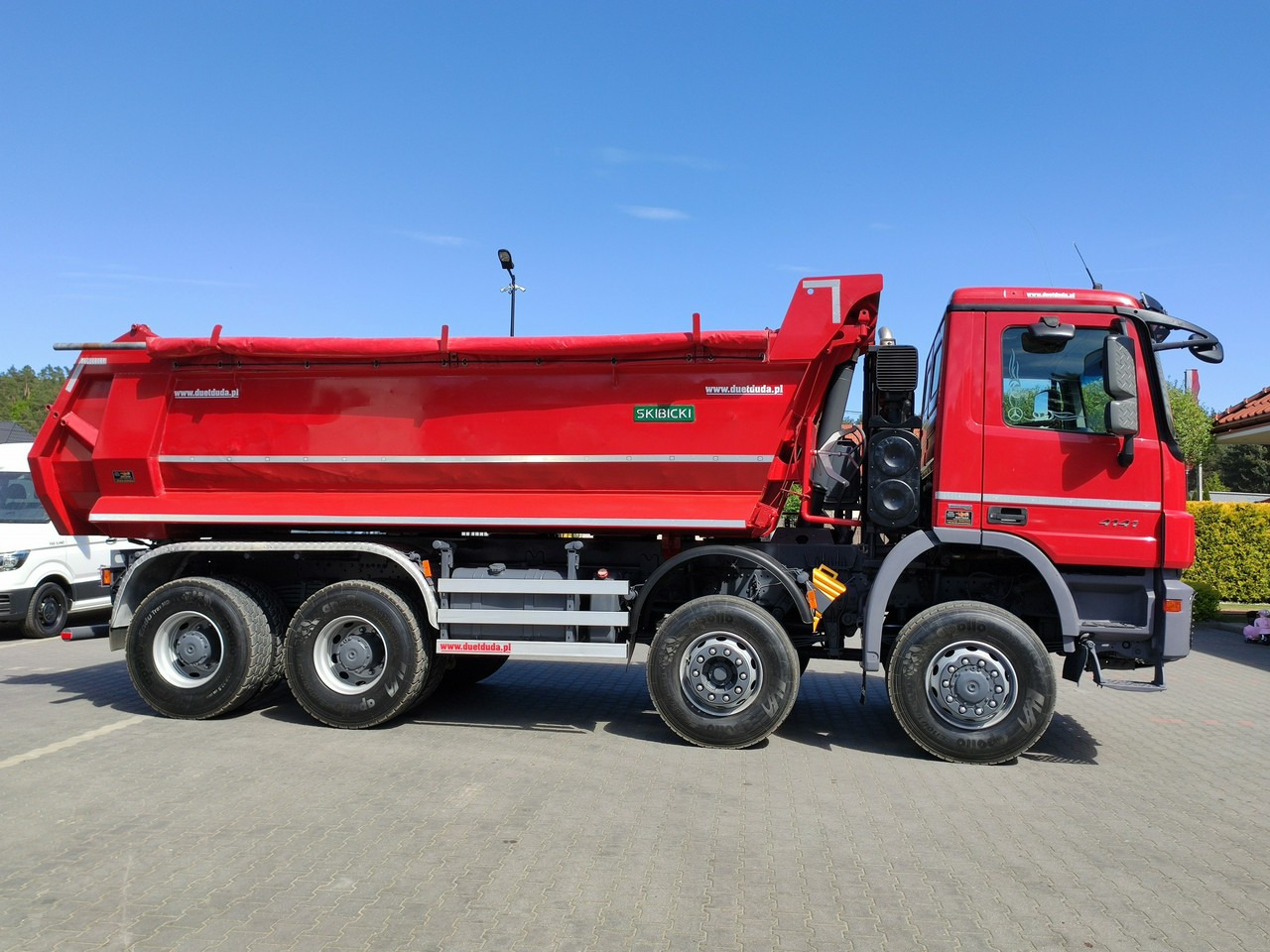Mercedes Actros 4141 8x6 Wywrot SKIBICKI Automat EPS ze Sprzegłem !!! - Billenőplatós teherautó: 5 kép. Mercedes Actros 4141 8x6 Wywrot SKIBICKI Automat EPS ze Sprzegłem !!! - Billenőplatós teherautó: 5 kép.