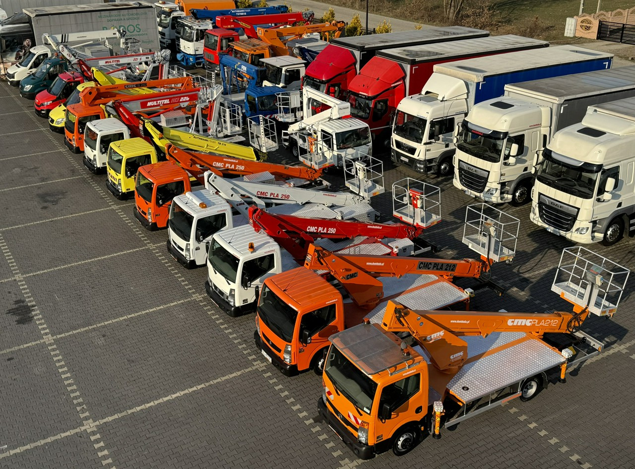 Nissan Zwyżka / Podnośnik Koszowy / 4X4 / CABSTAR / MAXITY / SPRINTER - Emelőkosaras teherautó: 1 kép. Nissan Zwyżka / Podnośnik Koszowy / 4X4 / CABSTAR / MAXITY / SPRINTER - Emelőkosaras teherautó: 1 kép.
