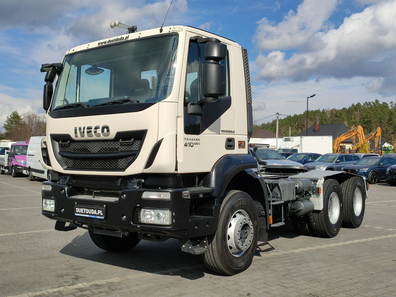 Iveco Trakerr 26.410 6x4 Manual Mały Przebieg tylko-46000km - Nyergesvontató: 3 kép. Iveco Trakerr 26.410 6x4 Manual Mały Przebieg tylko-46000km - Nyergesvontató: 3 kép.