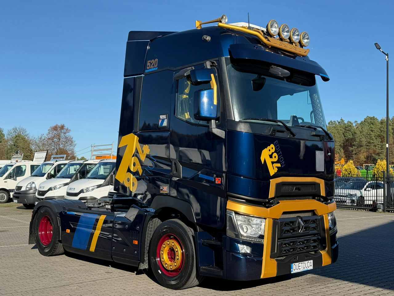 Renault Gama T 520 Standard Silnik 13litrów Euro 6 - Nyergesvontató: 1 kép. Renault Gama T 520 Standard Silnik 13litrów Euro 6 - Nyergesvontató: 1 kép.