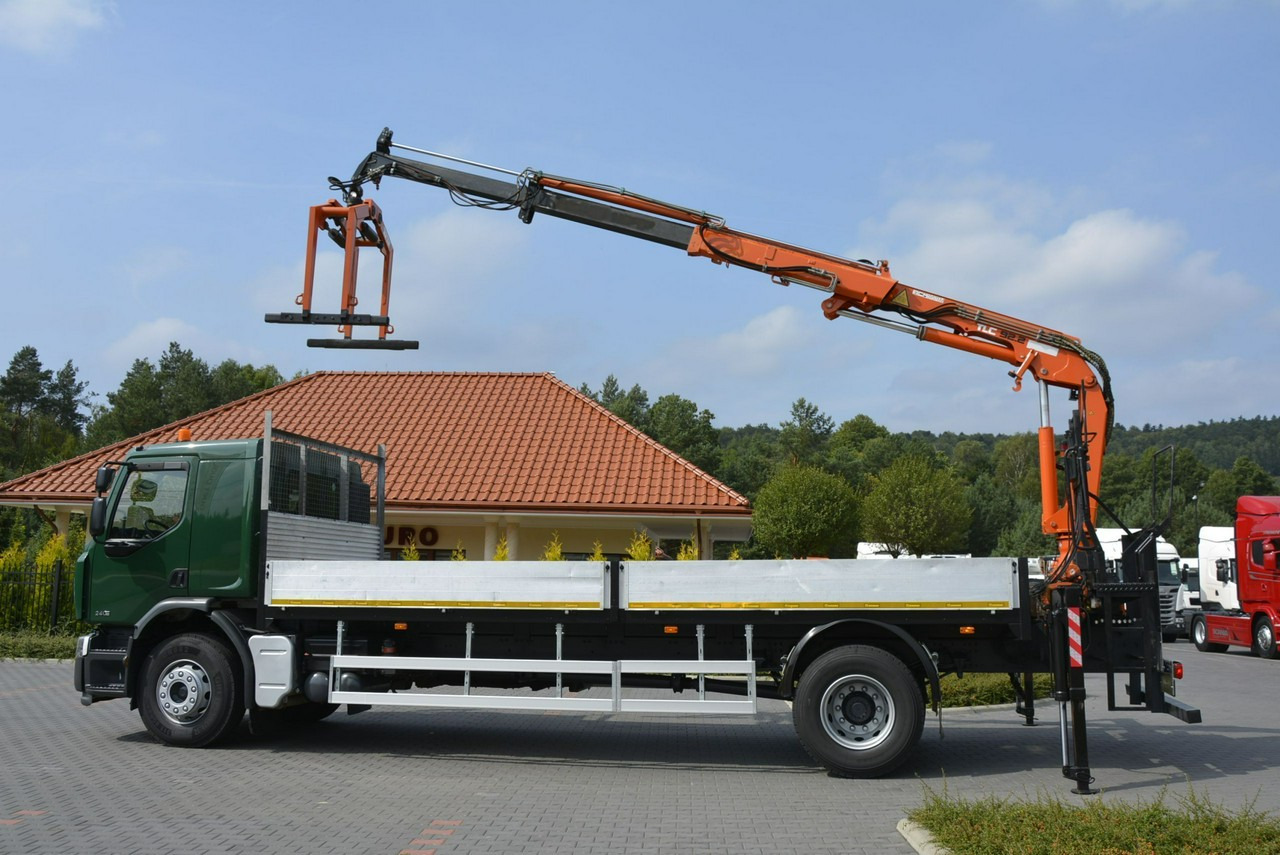 Renault Premium 180.240DXI długość Skrzyni-6.820cm + HDS TEREX TLC 92.2 - Platós teherautó, Darus autó: 5 kép. Renault Premium 180.240DXI długość Skrzyni-6.820cm + HDS TEREX TLC 92.2 - Platós teherautó, Darus autó: 5 kép.