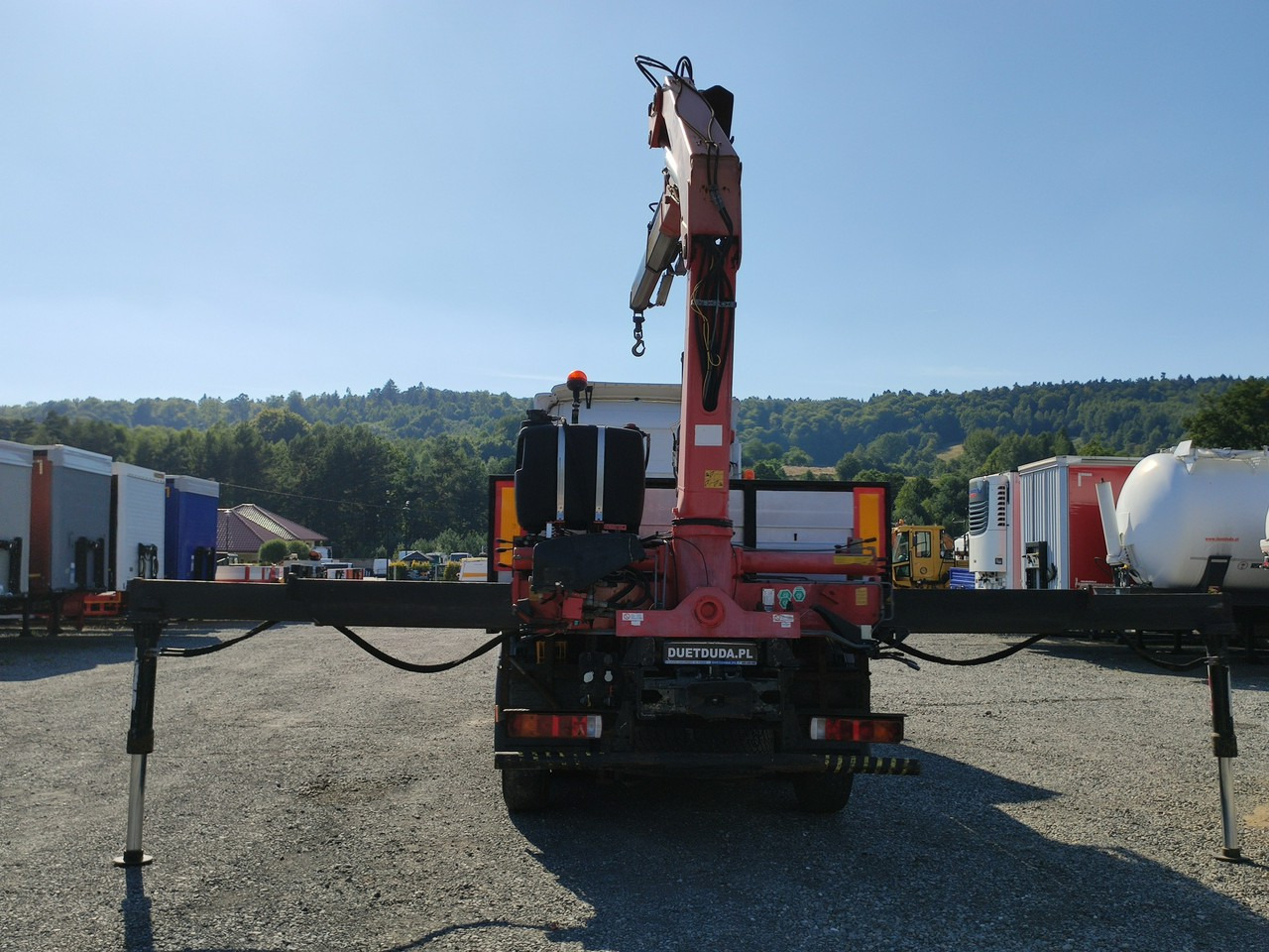 Scania 124L 420 6x2 Retarder HDS FASSI F170 Budowlanka - Platós teherautó, Darus autó: 4 kép. Scania 124L 420 6x2 Retarder HDS FASSI F170 Budowlanka - Platós teherautó, Darus autó: 4 kép.