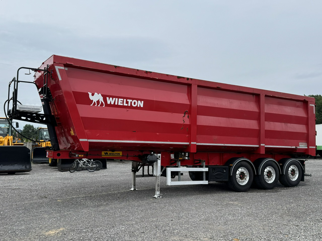 Wielton HARDOX STALOWA DO ZŁOMU 50m Oś Podnoszona Złomówka Stan Bdb lízing Wielton HARDOX STALOWA DO ZŁOMU 50m Oś Podnoszona Złomówka Stan Bdb: 14 kép.
