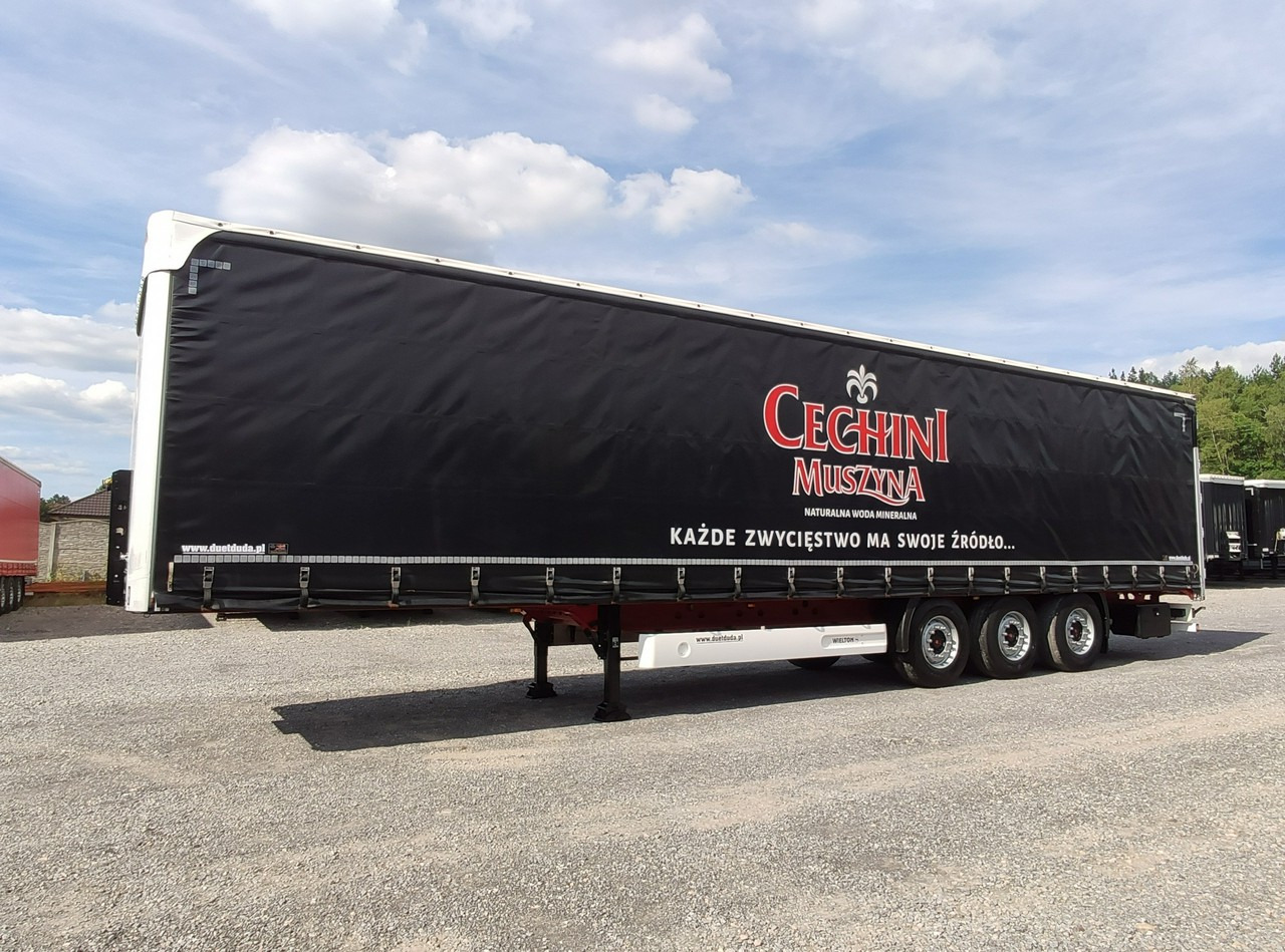 Wielton Standart Osie Saf Oś Podnoszona Super Stan - Ponyvás félpótkocsi: 3 kép. Wielton Standart Osie Saf Oś Podnoszona Super Stan - Ponyvás félpótkocsi: 3 kép.